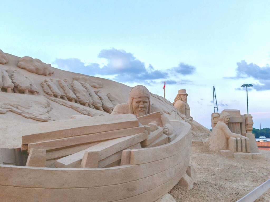 Lappeenranta Sandcastle. Photo credit goSaimaa